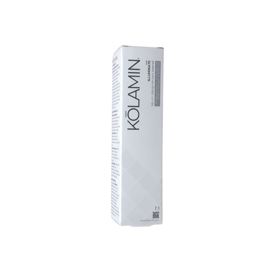 KOLAMIN Illuminate Sérum Dépigmentant Intensif 40ml Anti-Taches Correction Intensive Éclat Unifié KOLAMIN Illuminate Sérum Dépigmentant Intensif 40ml Anti-Taches Correction Intensive Éclat Unifié