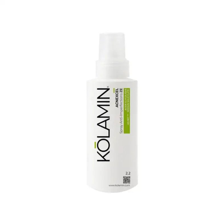 KOLAMIN Acnexcel Spray Anti-Imperfections ZE 120ml Acné Corps Dos Décolleté Application Facile