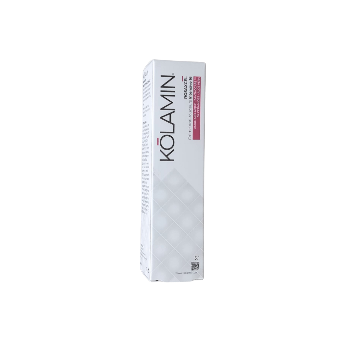 KOLAMIN Rosaxcel Crème Anti-Rougeurs Intensive 16 40ml Rosacée Couperose Apaisement Immédiat KOLAMIN Rosaxcel Crème Anti-Rougeurs Intensive 16 40ml Rosacée Couperose Apaisement Immédiat