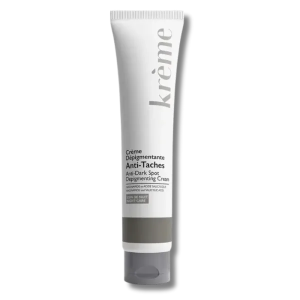KREME Crème Dépigmentante Anti-Taches 40ml Éclaircissante Unifiante Correction Hyperpigmentation Éclat Tous Types de Peaux KREME Crème Dépigmentante Anti-Taches 40ml Éclaircissante Unifiante Correction Hyperpigmentation Éclat Tous Types de Peaux