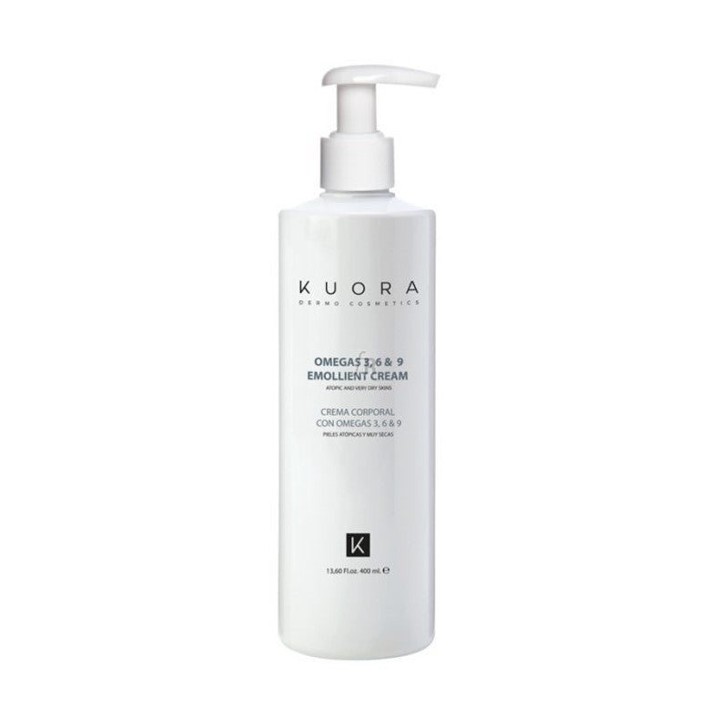 Kuora Creme Emolliente Omega 3 6 et 9 Peaux Sensibles Secs et Kuora Creme Emolliente Omega 3 6 et 9 Peaux Sensibles Secs et