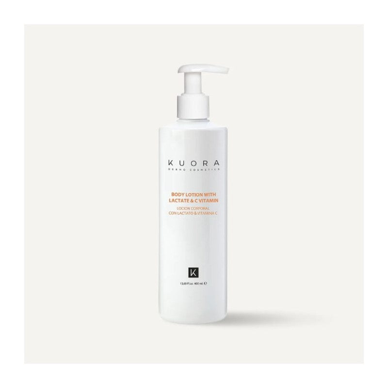 Kuora Lotion Corporelle Lactate et Vitamine C 400ml Kuora Lotion Corporelle Lactate et Vitamine C 400ml