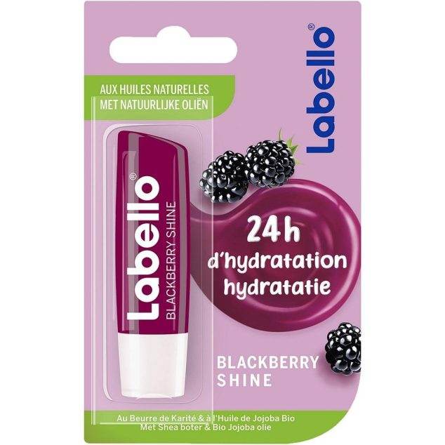 LABELLO BAUME À LÈVRES BLACKBERRY SHINE 24H D’HYDRATATION LABELLO BAUME À LÈVRES BLACKBERRY SHINE 24H D’HYDRATATION