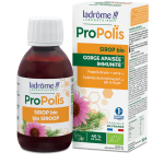 LADROME Sirop Propolis 150ml Sirop Naturel Propolis Gorge Immunité Défenses Naturelles Bien-être Respiratoire