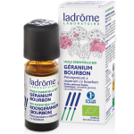 LADROME Huile Essentielle Géranium 10ml Huile Essentielle Pure Naturelle Aromathérapie Bien-être Relaxation