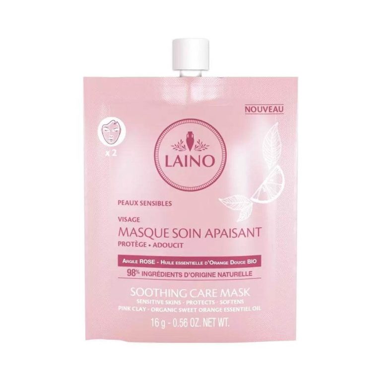 Laino Masque Soin Apaisant Argile Rose 16g
