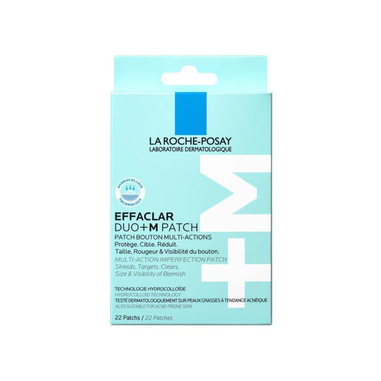 La Roche-Posay Effaclar Patch Anti-Imperfections Duo+M 22 Patchs Hydrocolloïdes Boutons Acné Peaux Grasses