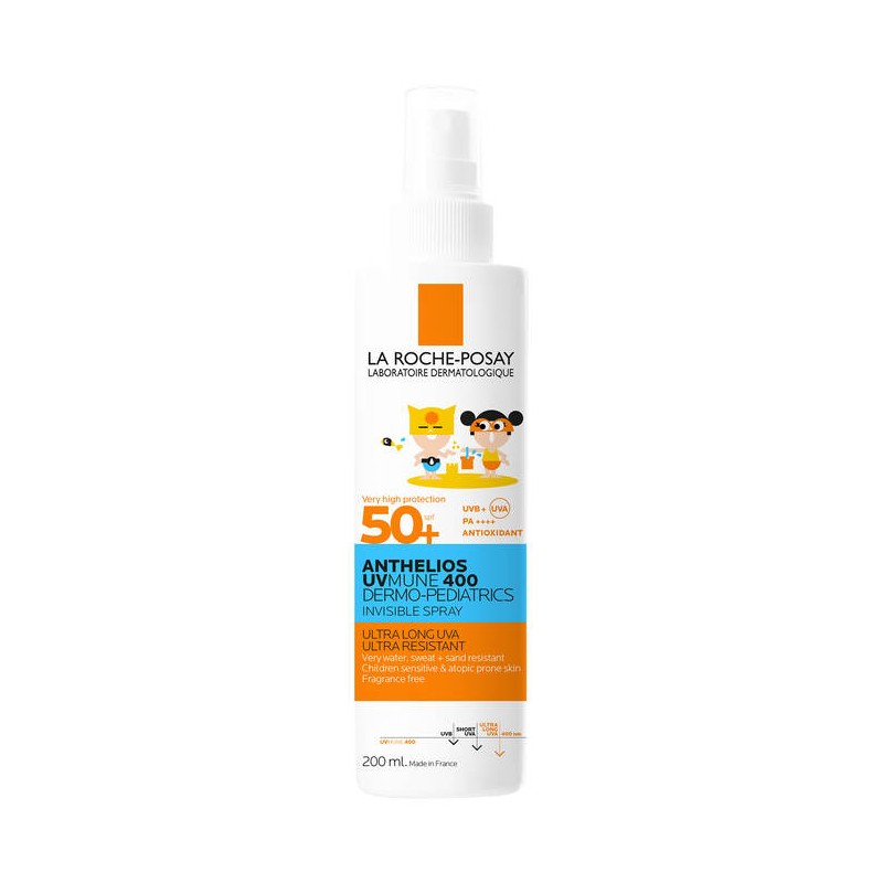 La Roche-Posay Anthelios UVMUNE 400 Dermo-Pédiatrics Spray Invisible La Roche-Posay Anthelios UVMUNE 400 Dermo-Pédiatrics Spray Invisible