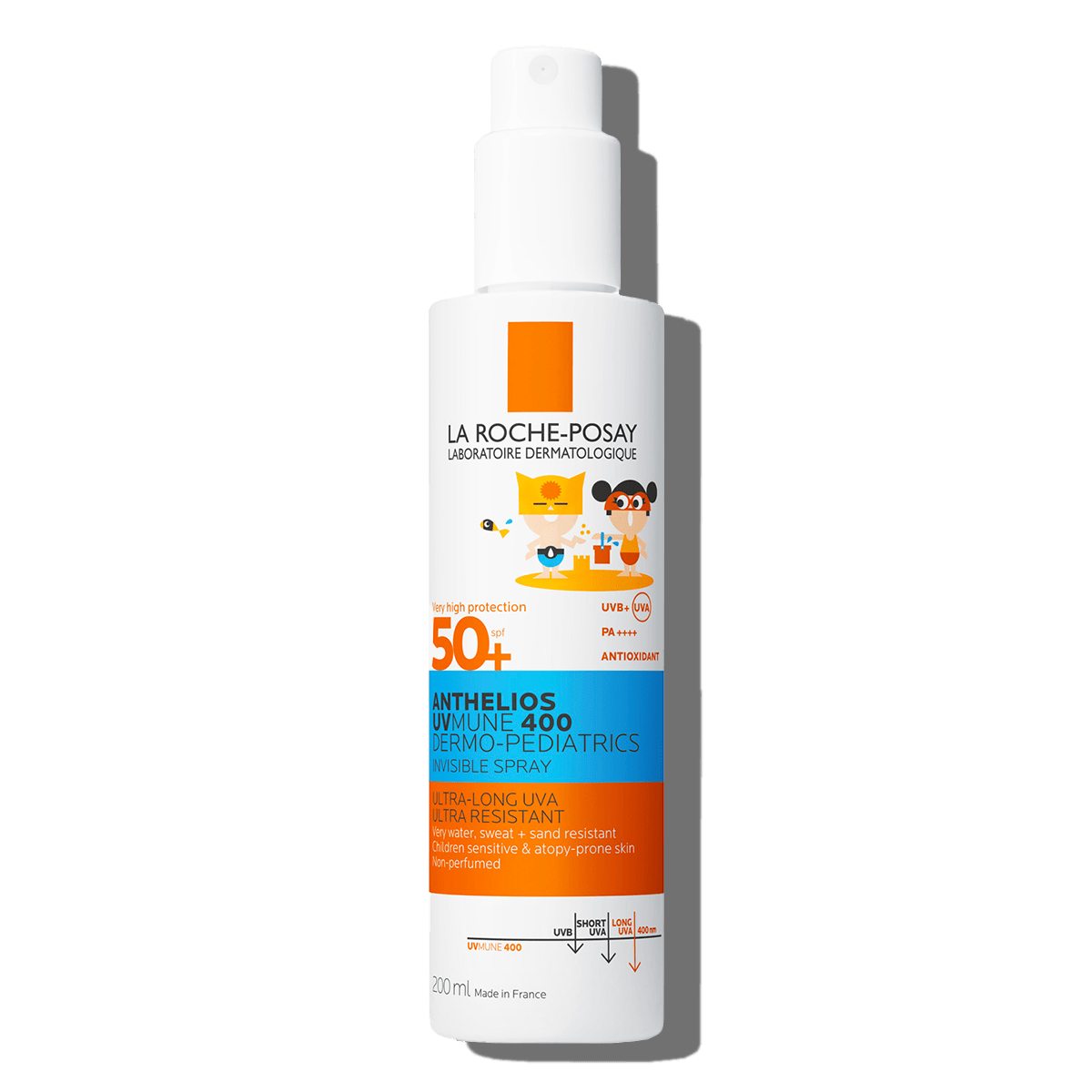 La Roche-Posay Anthelios UVMune 400 Dermo-Pediatrics Spray Invisible SPF50+ Enfants 200 ml La Roche-Posay Anthelios UVMune 400 Dermo-Pediatrics Spray Invisible SPF50+ Enfants 200 ml