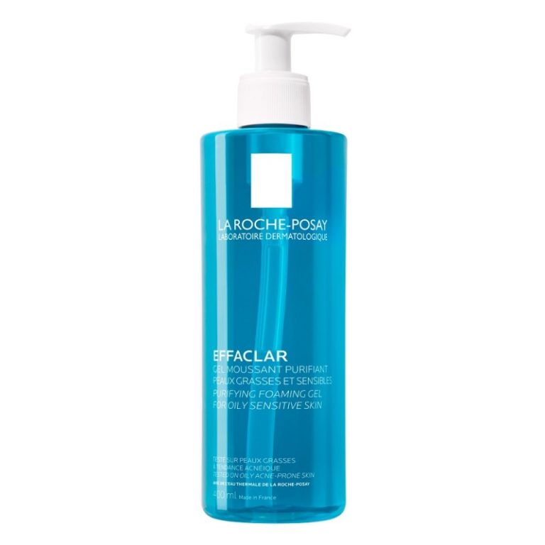 La Roche-Posay Effaclar Gel Moussant Peau Grasse Acnéique 400ml