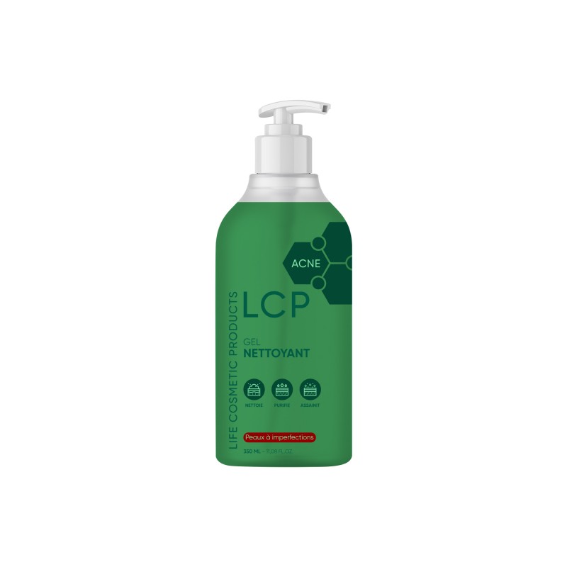 Lcp Life Cosmetic Products Acne Gel Nettoyant 350ml Lcp Life Cosmetic Products Acne Gel Nettoyant 350ml