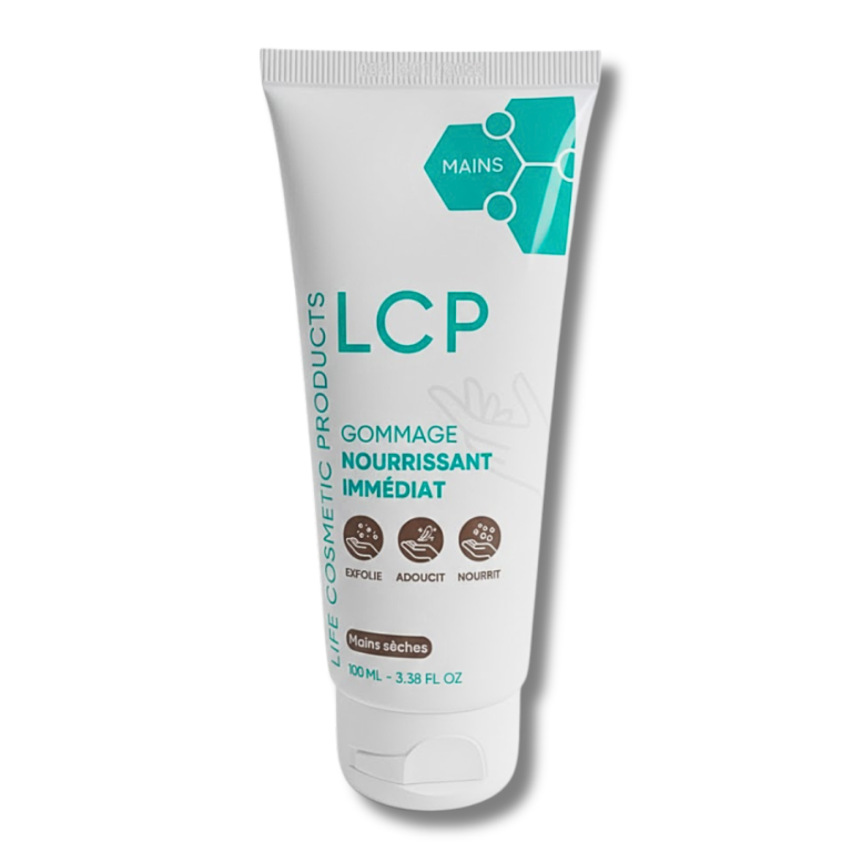 LCP Gommage Nourrissant Immédiat 100ml Exfoliant Doux Visage Peaux Sensibles Texture Onctueuse Éclat Instantané