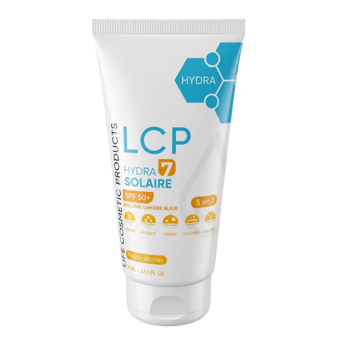 LCP Hydra7 Ecran Solaire Spf50+ Peaux Seches 75ml LCP Hydra7 Ecran Solaire Spf50+ Peaux Seches 75ml