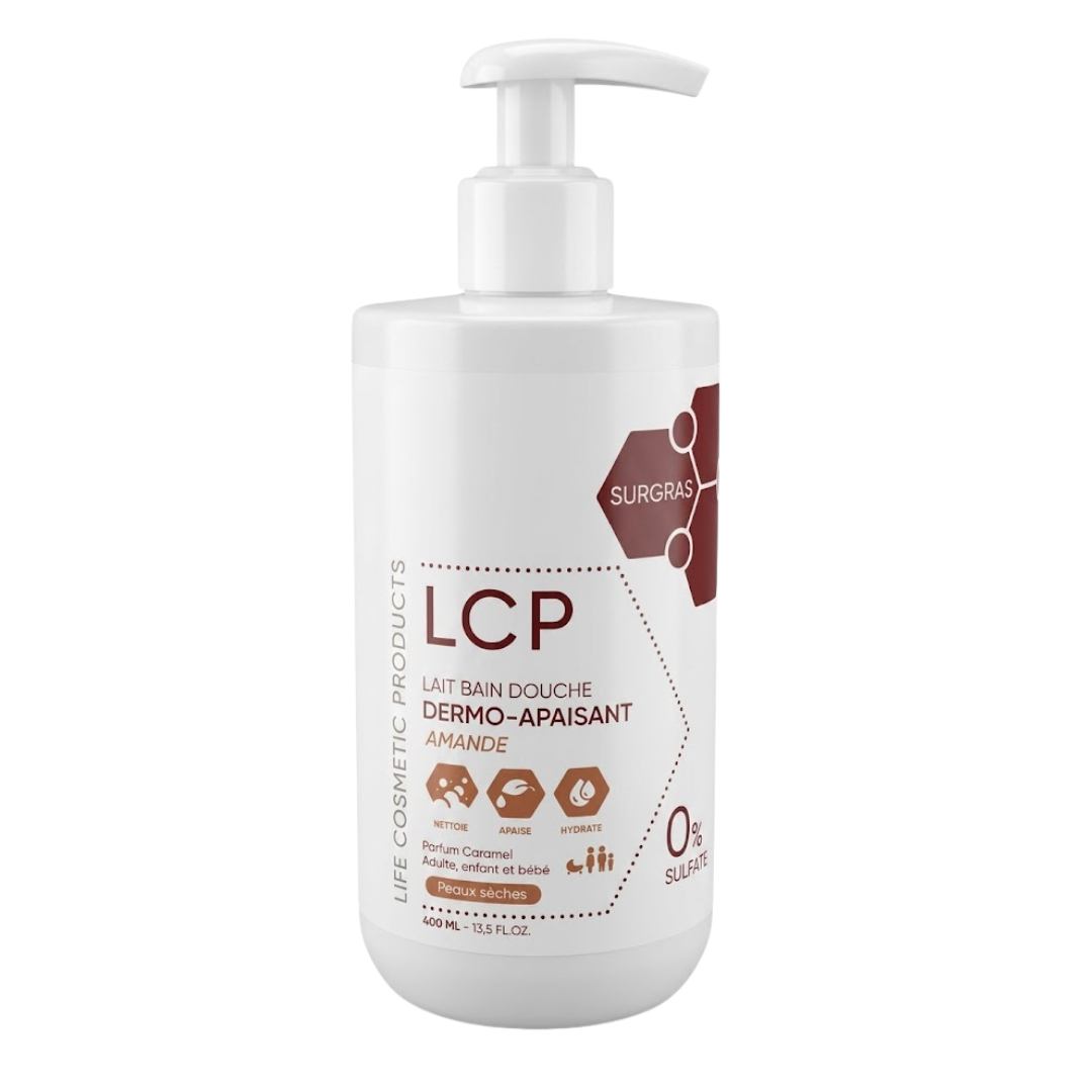 LCP Lait Douche Amande Peaux Seches 400ml LCP Lait Douche Amande Peaux Seches 400ml