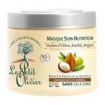 LE PETIT OLIVIER - Masque Nutrition Huiles d&rsquo;olives Karité et Argan - 330ml