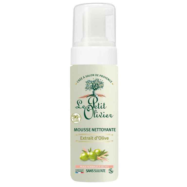 LE PETIT OLIVIER - Mousse Nettoyante Huile d&rsquo;Olive - 150ml