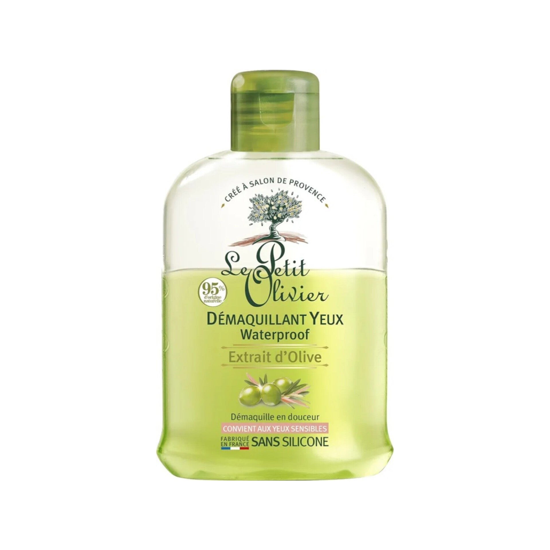 LE PETIT OLIVIER - Démaquillant Yeux Waterproof Extraits Huile d’olive - 125ml LE PETIT OLIVIER - Démaquillant Yeux Waterproof Extraits Huile d’olive - 125ml