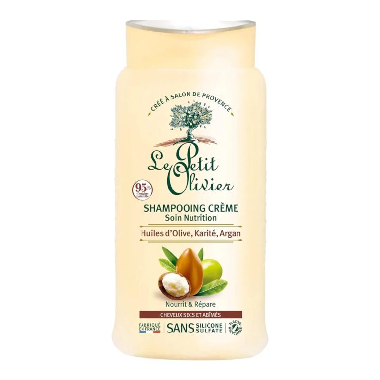 LE PETIT OLIVIER - Shampoing Crème Nutrition Huile d’Olive Karité et Argan - 250ml