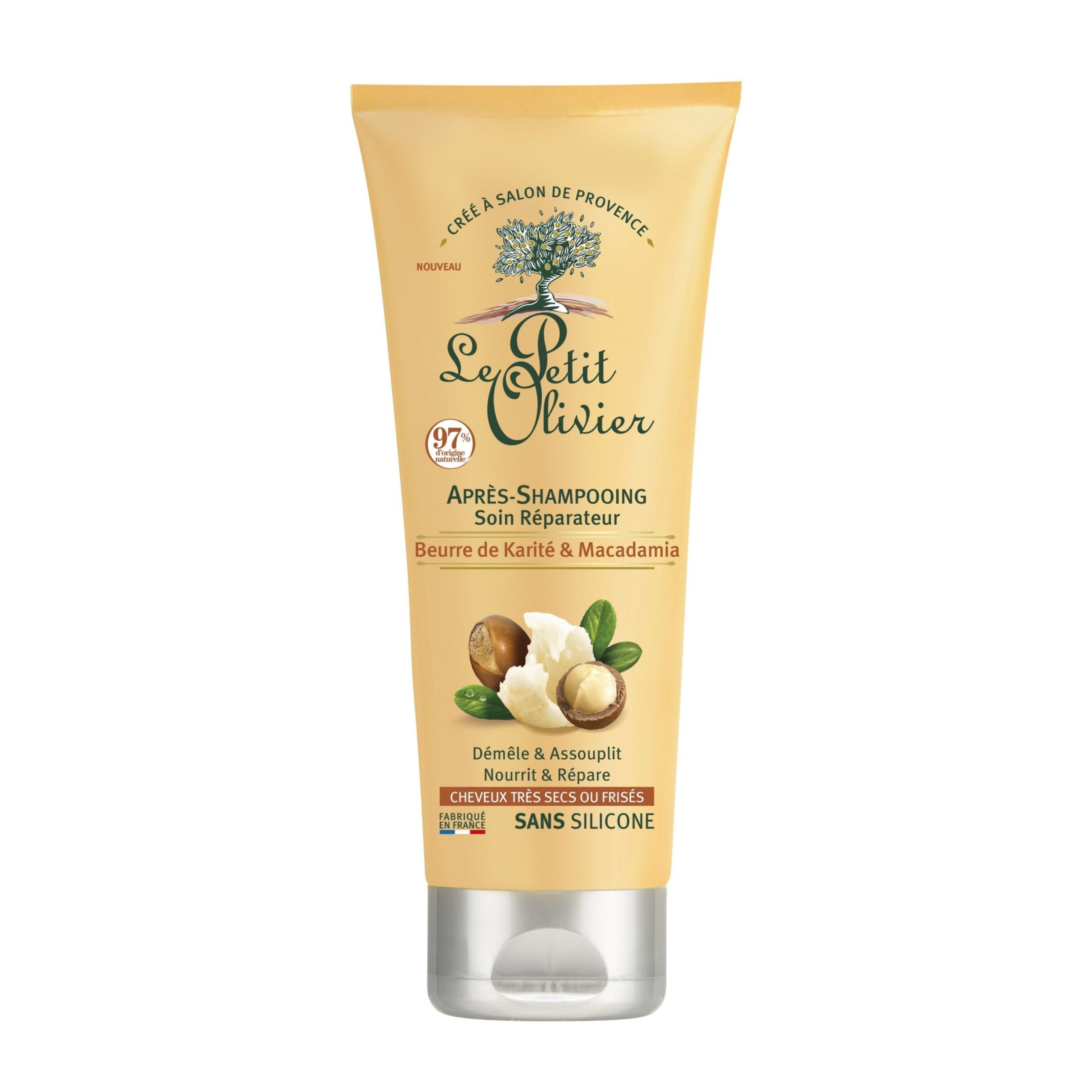 LE PETIT OLIVIER - Après-Shampooing Beurre de Karité et Macadamia - 200ml LE PETIT OLIVIER - Après-Shampooing Beurre de Karité et Macadamia - 200ml