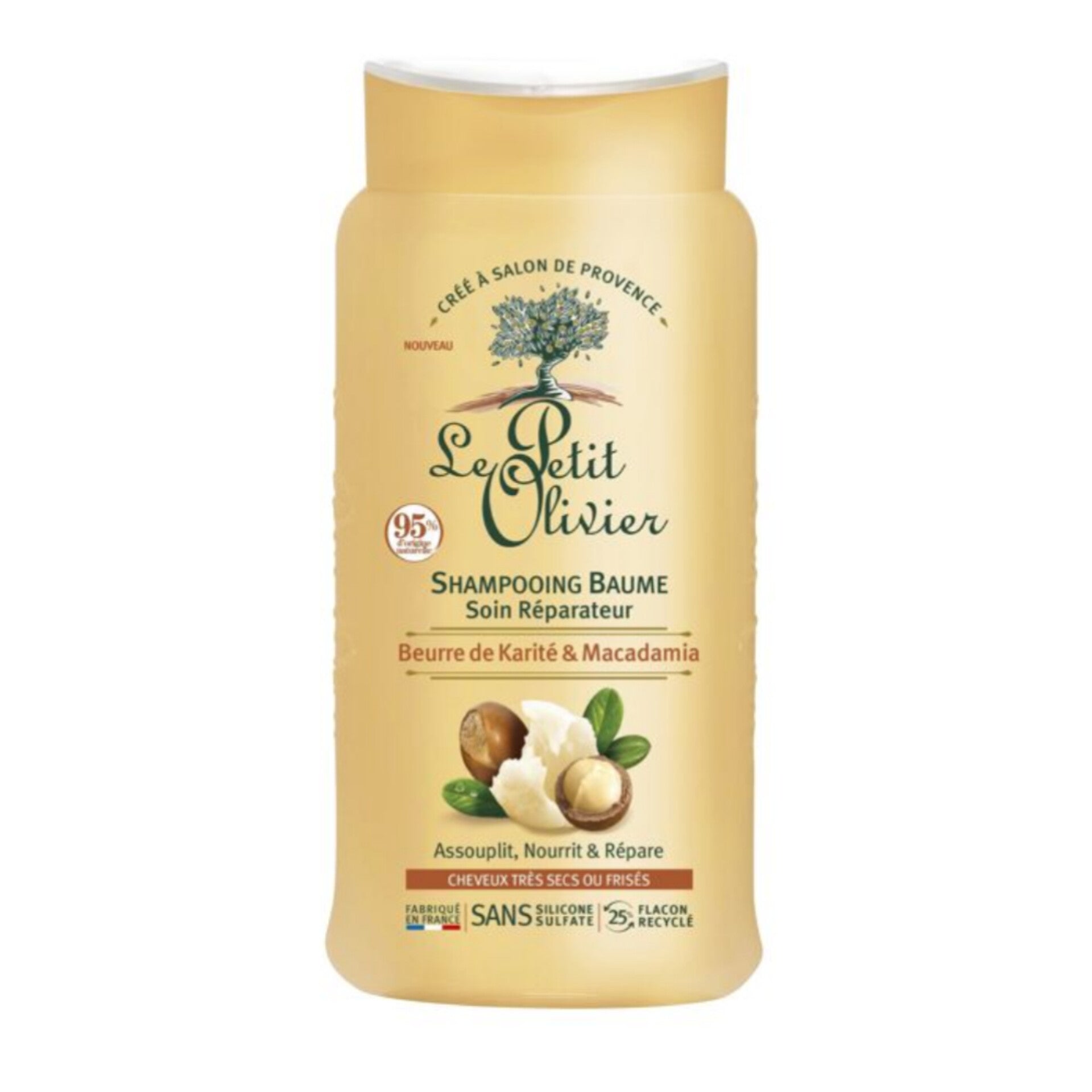 LE PETIT OLIVIER - Shampooing Beurre de Karité et Macadamia - 250ml LE PETIT OLIVIER - Shampooing Beurre de Karité et Macadamia - 250ml