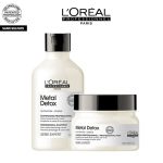 L&rsquo;OREAL PROFESSIONNEL METAL DETOX SHAMPOOING 300 ML + MASQUE 250ML