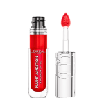 L&rsquo;ORÉAL PARIS Plump Ambition 380 Rouge In Love Huile Lèvres Repulpante Acide Hyaluronique Rouge Intense Passion Hydratation Longue Tenue