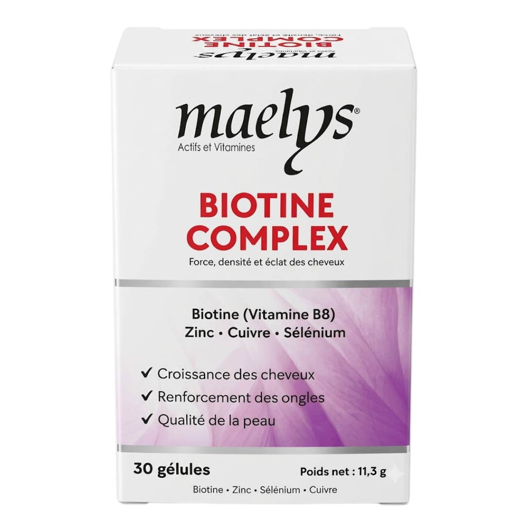Maelys Biotine Complex 30 Gelules Maelys Biotine Complex 30 Gelules