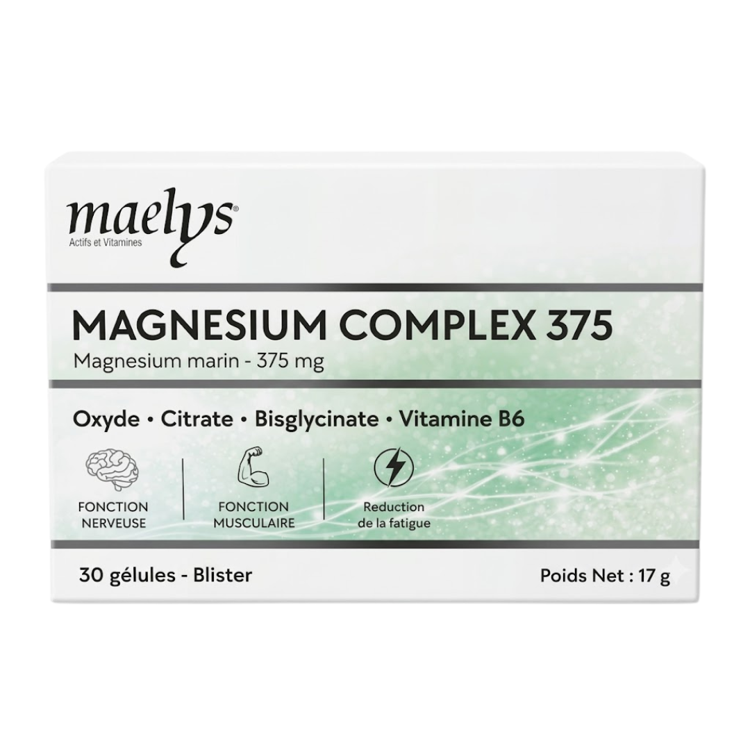 Maelys Magnesium Complex 375 30 Gelules Maelys Magnesium Complex 375 30 Gelules