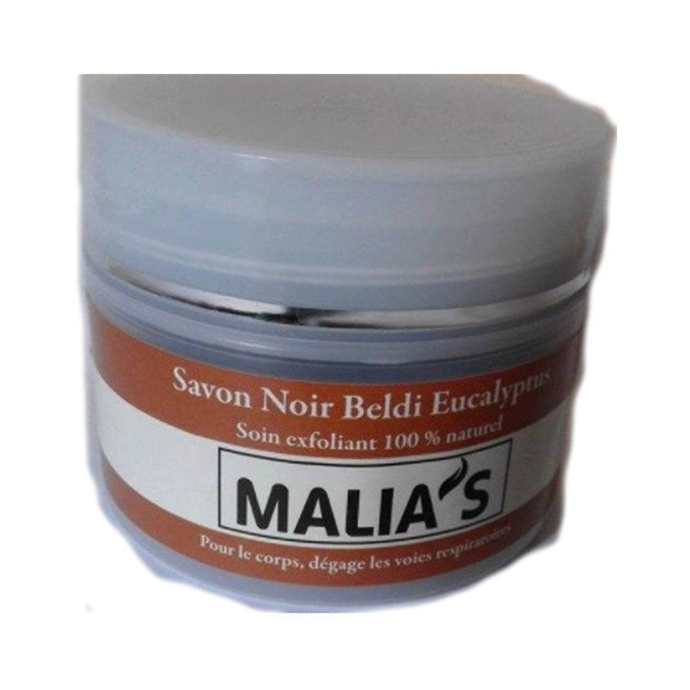 Malia’s Savon Noir Beldi Eucalyptus 150g Malia’s Savon Noir Beldi Eucalyptus 150g