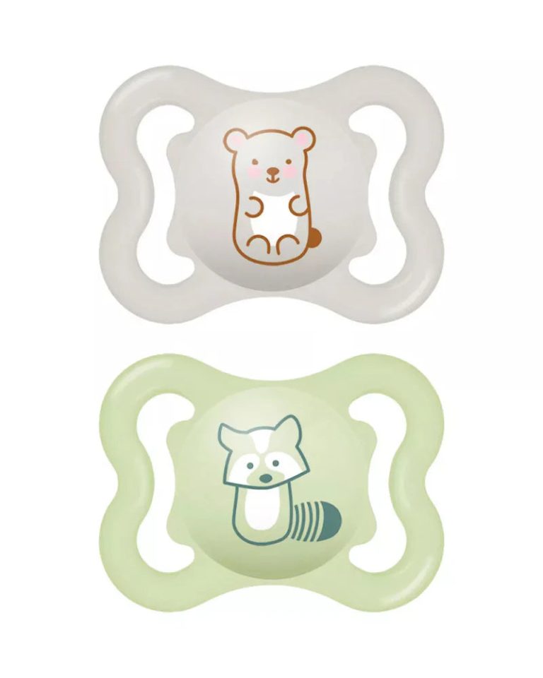 MAM Sucette Air 0-6 mois - Vert & Gris
