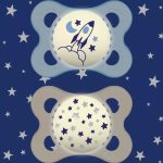 MAM Lot de 2 Sucettes Original Nuit 0-6M - Bleu