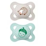 MAM  Lot de 2 Sucettes Original 0-6 mois - Hérisson & Gland