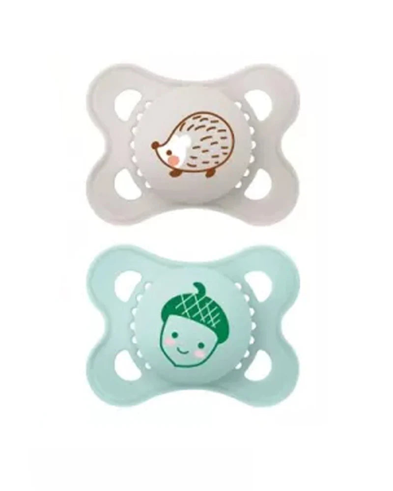 MAM Lot de 2 Sucettes Original 0-6 mois - Hérisson & Gland MAM Lot de 2 Sucettes Original 0-6 mois - Hérisson & Gland