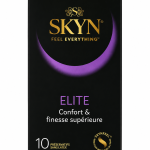 MANIX Skyn Elite 10 Préservatifs Sans Latex Polyisoprène Ultra-Fin 20% Plus Fin Sensation Naturelle Extrême Douceur