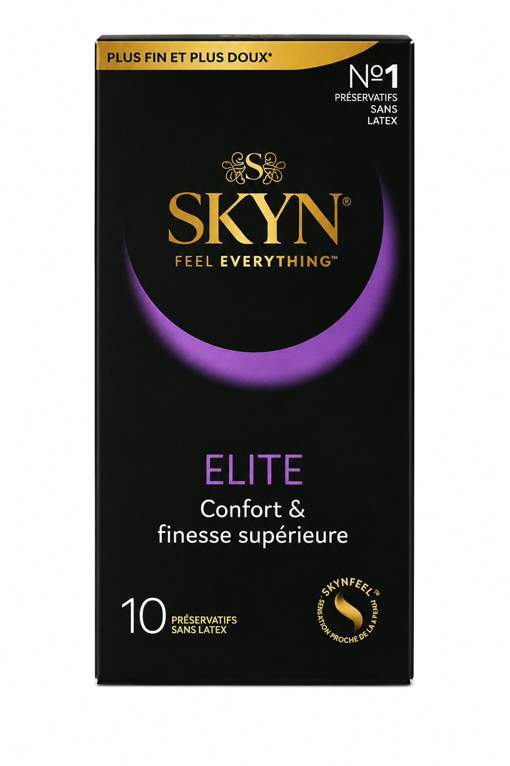 MANIX Skyn Elite 10 Préservatifs Sans Latex Polyisoprène Ultra-Fin 20% Plus Fin Sensation Naturelle Extrême Douceur MANIX Skyn Elite 10 Préservatifs Sans Latex Polyisoprène Ultra-Fin 20% Plus Fin Sensation Naturelle Extrême Douceur