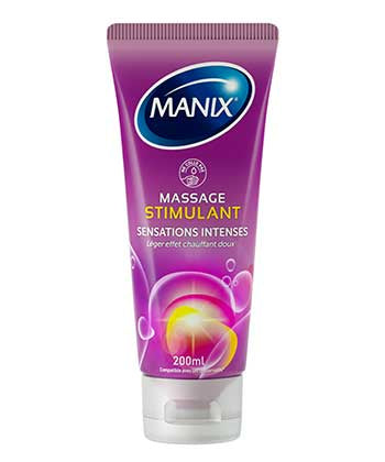 MANIX Gel Massage Stimulant 200ml Gingembre Effet Chauffant Sensuel Compatible Préservatifs Base Eau MANIX Gel Massage Stimulant 200ml Gingembre Effet Chauffant Sensuel Compatible Préservatifs Base Eau