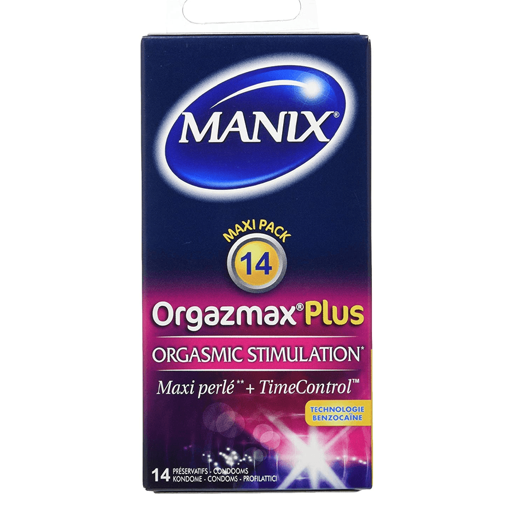 Manix Orgazmax Plus Stimulateur 14 Préservatifs Manix Orgazmax Plus Stimulateur 14 Préservatifs