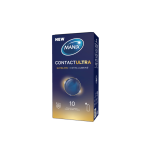 MANIX Contact Ultra 10 Préservatifs Transparents Fins Confort Sécurité Totale