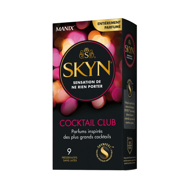 Manix Skyn Cocktail Club 9 Préservatifs