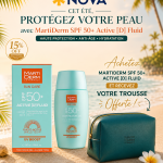 MARTIDERM Sun Care Active D Fluide SPF50 50ml - Fluide Solaire Vitamine D = TROUSSE OFFERTS
