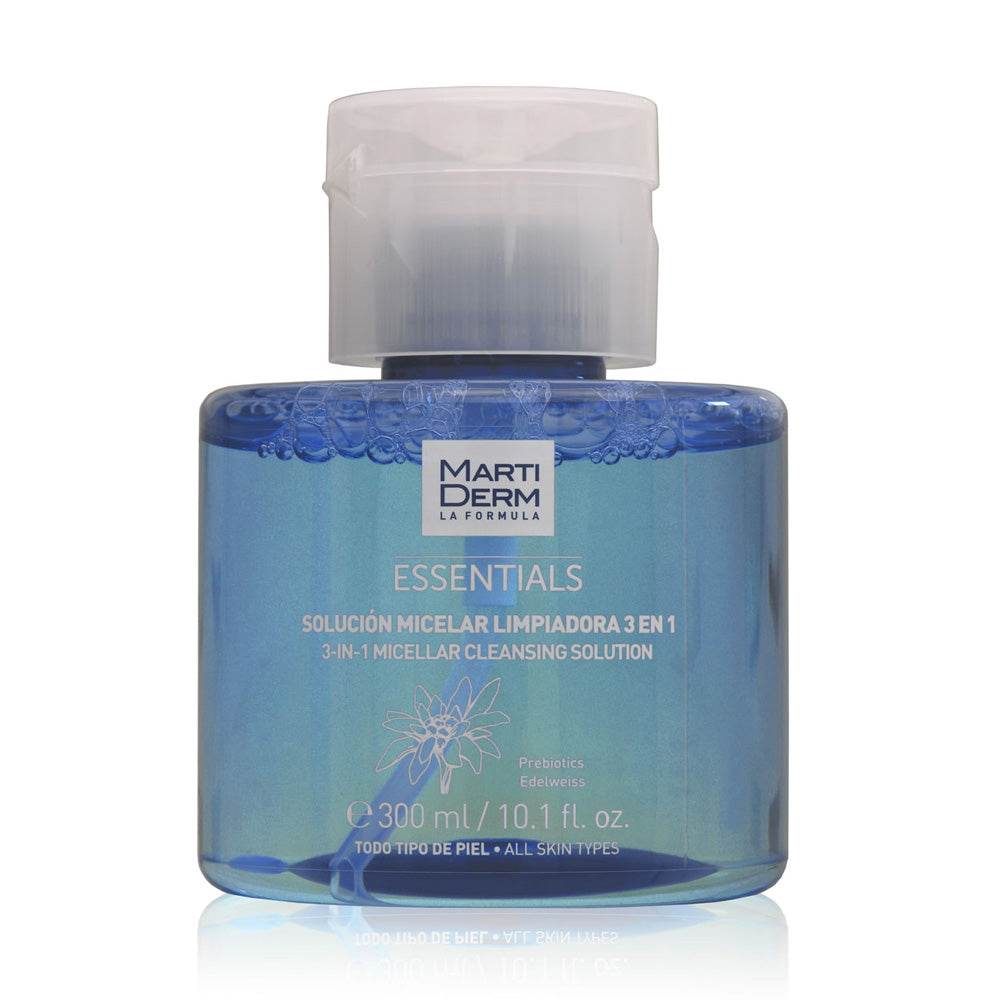 MARTIDERM Essentials Solution Micellaire 3en1 300ml - Eau Micellaire Démaquillante Sans Rinçage MARTIDERM Essentials Solution Micellaire 3en1 300ml - Eau Micellaire Démaquillante Sans Rinçage
