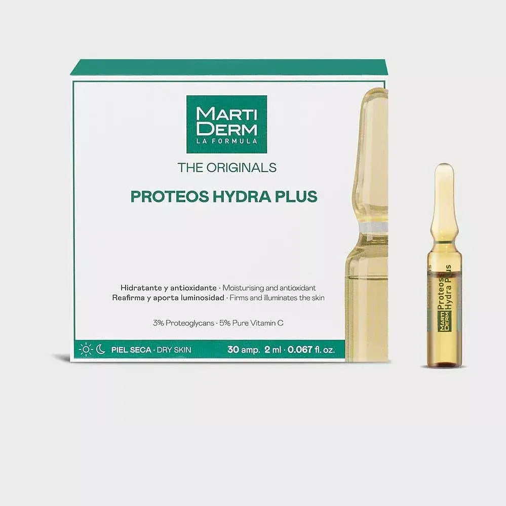 MARTIDERM Proteos Hydra Plus 10 Ampoules - Ampoules Hydratantes Raffermissantes Protéoglycanes MARTIDERM Proteos Hydra Plus 10 Ampoules - Ampoules Hydratantes Raffermissantes Protéoglycanes