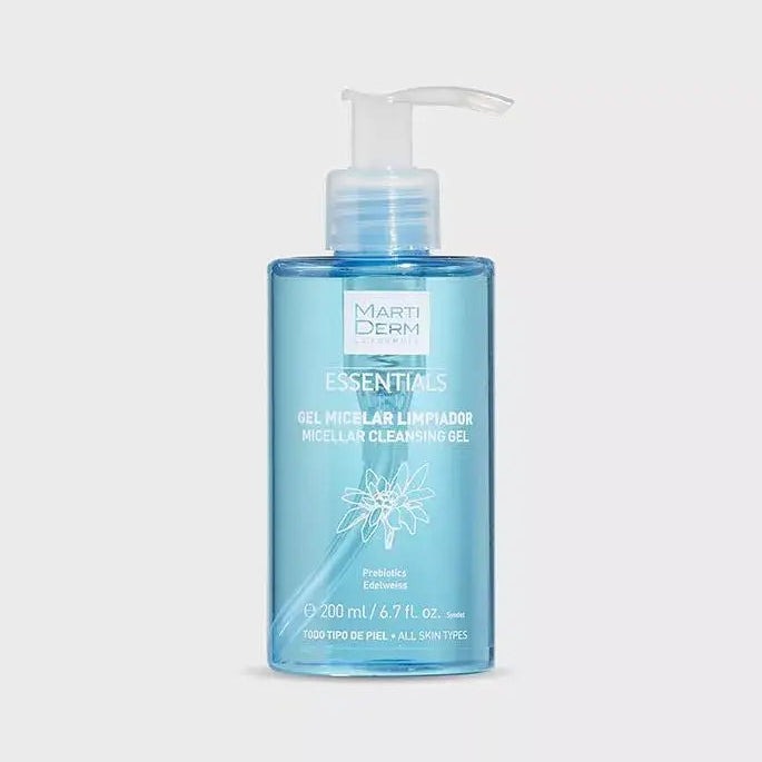 MARTIDERM Essentials Gel Micellaire 200ml - Gel Nettoyant Micellaire Démaquillant MARTIDERM Essentials Gel Micellaire 200ml - Gel Nettoyant Micellaire Démaquillant