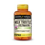 Mason Natural Milk Thistle Silymarin 60 Capsules