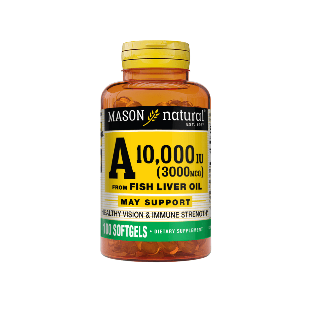Mason Natural A 10000 UI 100 softgels Mason Natural A 10000 UI 100 softgels