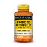 Mason Natural Probiotic Acidophilus 100 Capsules - Probiotiques Flore Intestinale Digestion Immunité