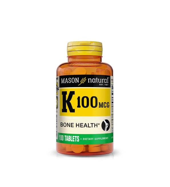 Mason Natural K 100mg 100 Tablets Mason Natural K 100mg 100 Tablets