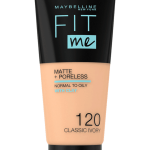 MAYBELLINE Fit Me Fond de Teint Luminous +Smooth SPF18 30ml Teint Naturel Couvrance Modulable Protection Solaire Longue Tenue