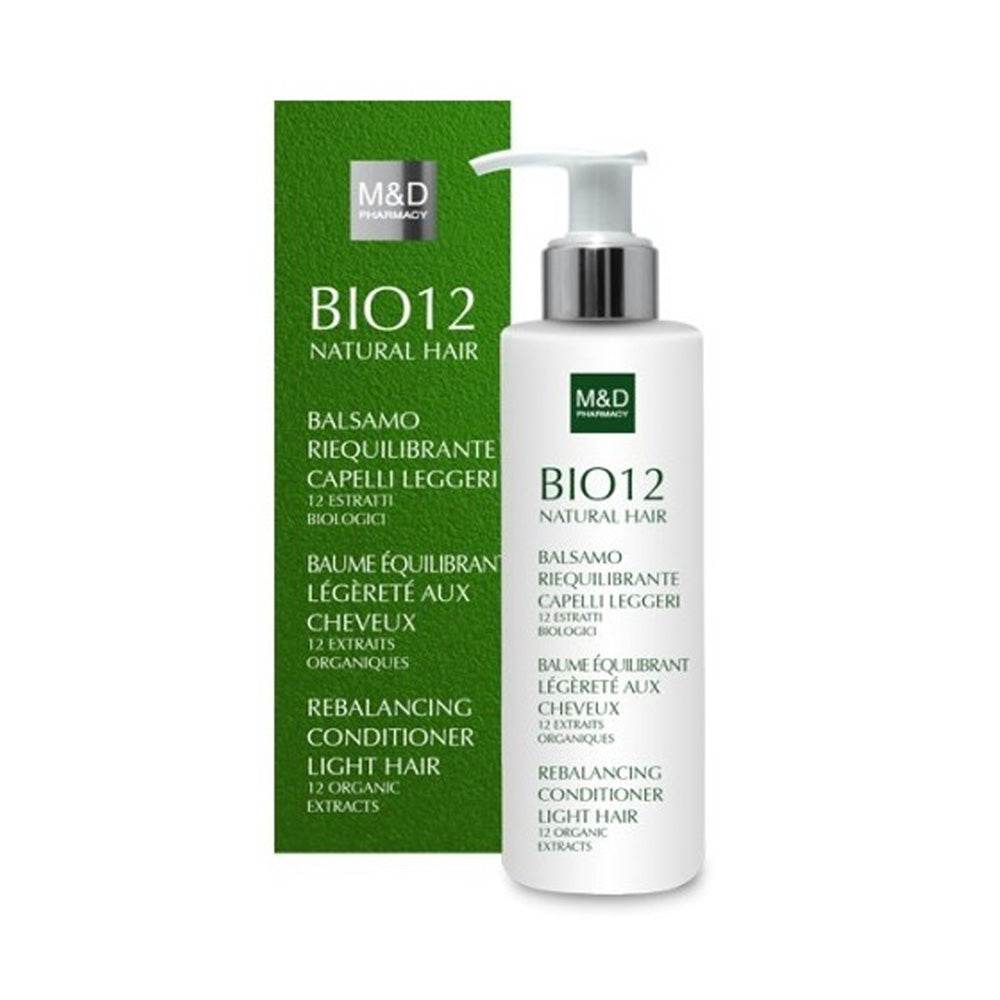 M&D Bio12 Baume Équilibrant Cheveux Légre 200ml M&D Bio12 Baume Équilibrant Cheveux Légre 200ml