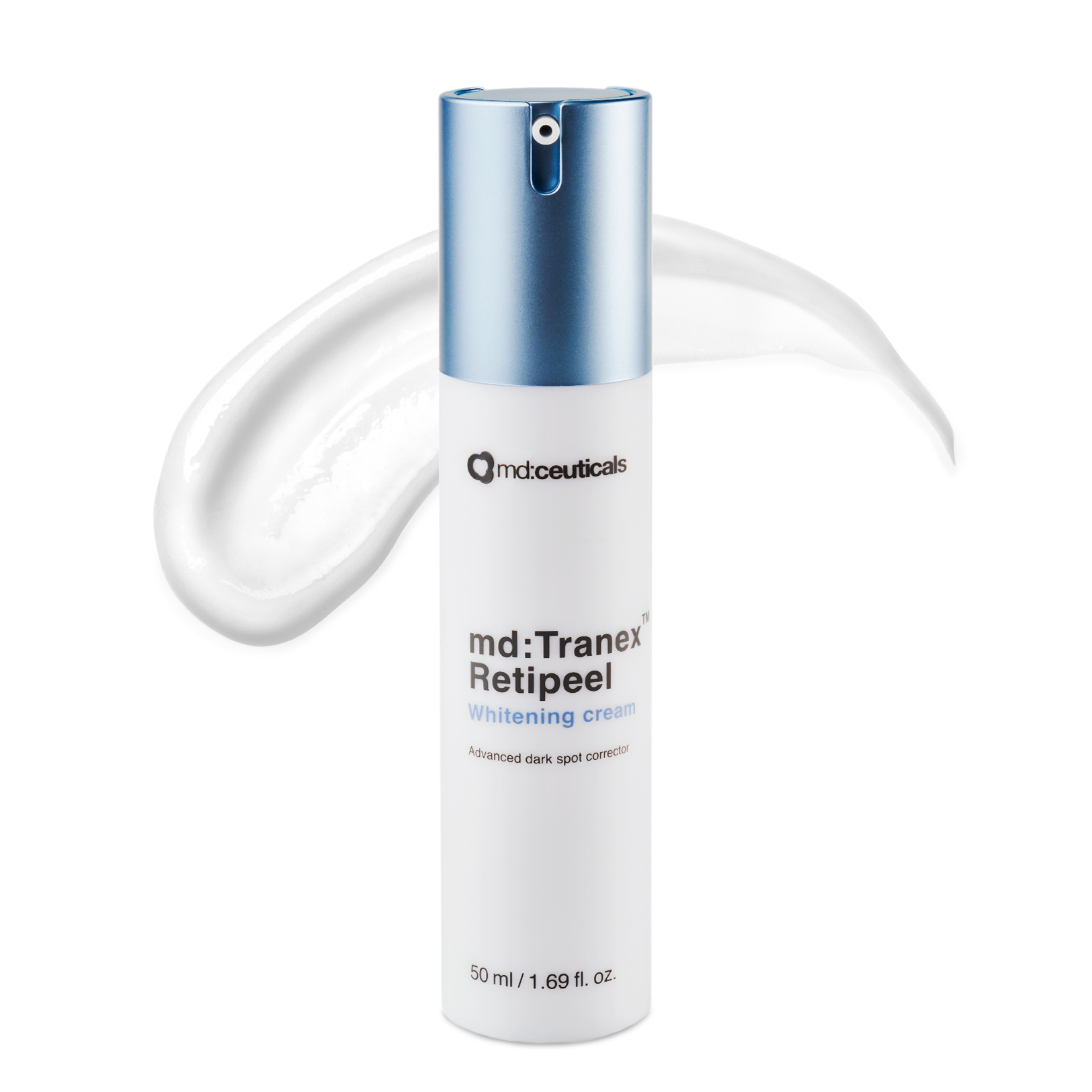 MD CEUTICALS Tranex Retipeel Whitening Cream 50ml Crème Éclaircissante Dépigmentante Taches Brunes Teint Uniforme Lumineux MD CEUTICALS Tranex Retipeel Whitening Cream 50ml Crème Éclaircissante Dépigmentante Taches Brunes Teint Uniforme Lumineux